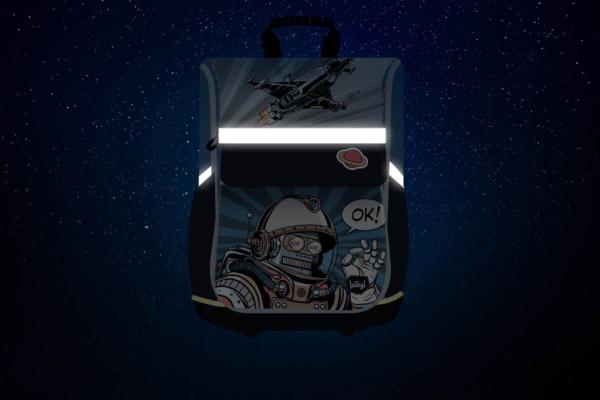 BAAGL Školská aktovka  Zippy Spaceman 5