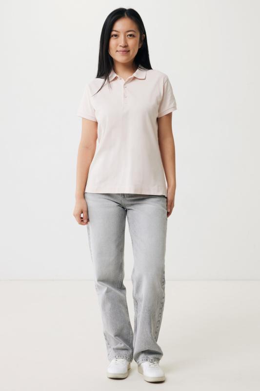 Dámske polo tričko IQONIQ Yosemite z recykl. bavlny cloud pink XXS 5