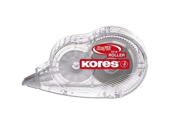 Korekčný roller, 4,2 mm x 10 m, vymeniteľná náplň, KORES "Refill Roller" 1