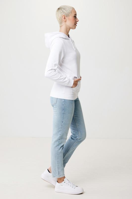 Mikina s kapucňou IQONIQ Jasper z recykl. bavlny recycled white XXXL 9