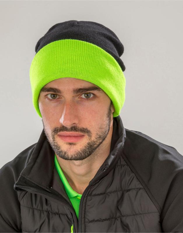 Čiapka Recycled Black Compass Beanie 1