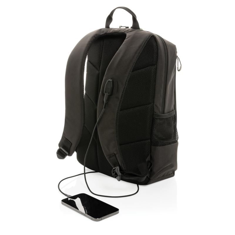 Batoh na 15,6" notebook Lima Impact z RPET AWARE™ čierna 5