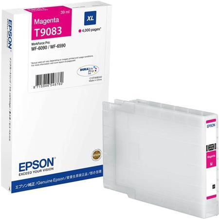 T908340 Náplň pre Workforce Pro WF-6090, WF-6590 tlačiarne, EPSON, magenta, 4 k 1