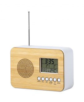 Tulax stolové rádio s hodinami