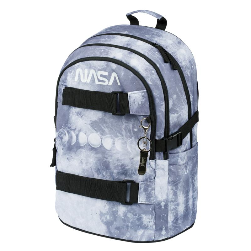 BAAGL Školský batoh Skate NASA Grey 1