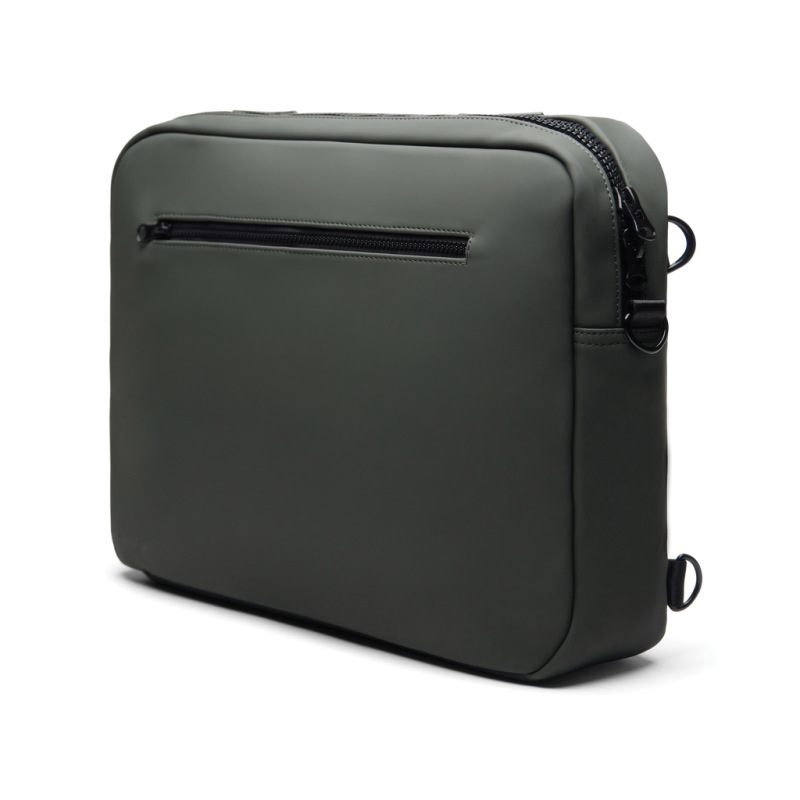 VINGA Baltimore RCS konvertibilný batoh/aktovka zelená 2