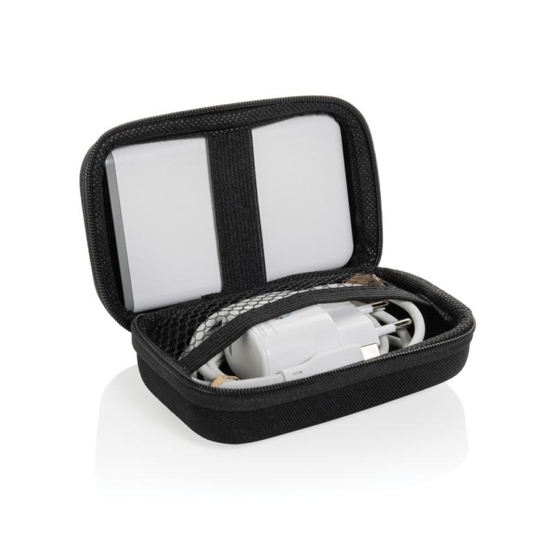 Nabíjacia sada 3ks Surge 20W USB C z RCS recykl. plastu čierna 2