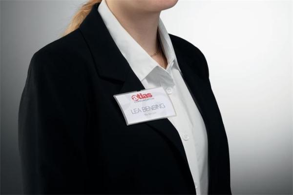 Visačka, s magnetom proti pretáčaniu, 90x54 mm, DURABLE "CLICK FOLD" 3