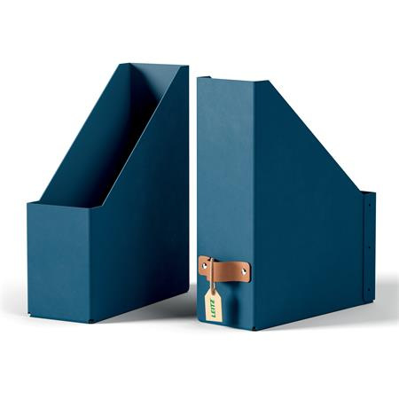 Zakladač, kartónový, 100 mm, LEITZ "Puro", modrý 1