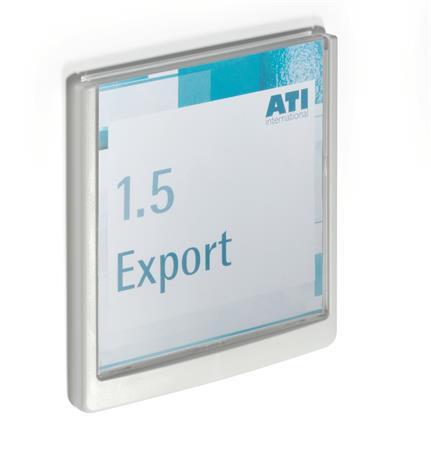 Informačná tabuľa, 149x148,5 mm, DURABLE "CLICK SIGN", biela 1
