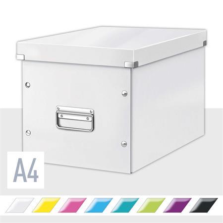 Odkladací box, veľkosť L, LEITZ "Click&Store", biela 2