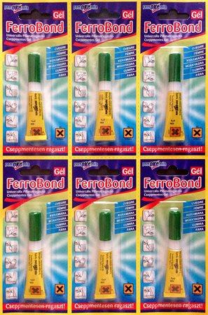 Sekundové lepidlo, gél, 3 g, FERROBOND 2