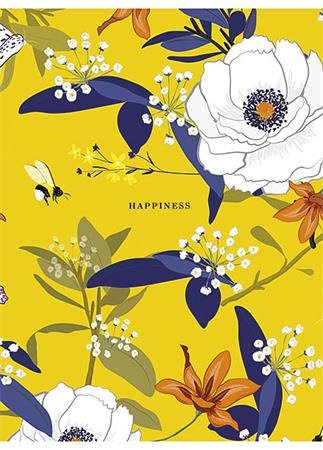 Zošit, A5, linajkový, 80 listov, SHKOLYARYK "Happiness", mix