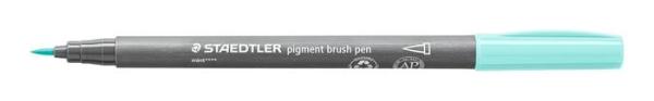 Fixka v tvare štetca, sada, STAEDTLER "Pigment brush 371", 12 rôznych pastelových farieb 3