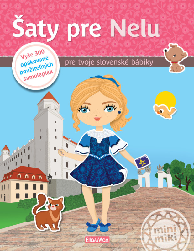 Šaty pre NELU ─ Kniha samolepiek 4