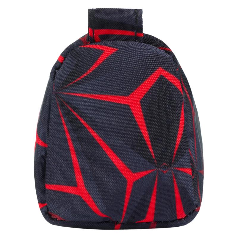 BAAGL Študentské púzdro Red Polygon 2