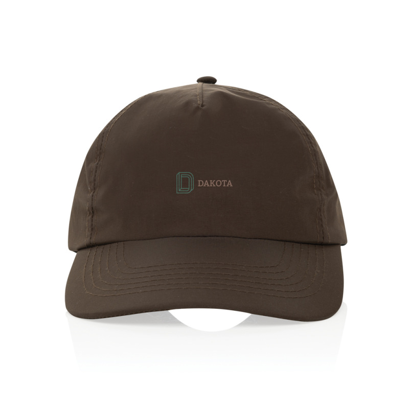 KENTO URBAN RCS dobrodružná 5-panel. šiltovka z rec. nylonu hnedá 6