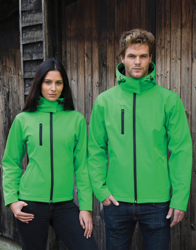 Pánska TX Performance Softshell bunda s kapucňou 4