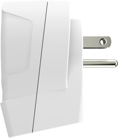 Cestovný adaptér, do USA, USB, uzemnený, SKROSS 4