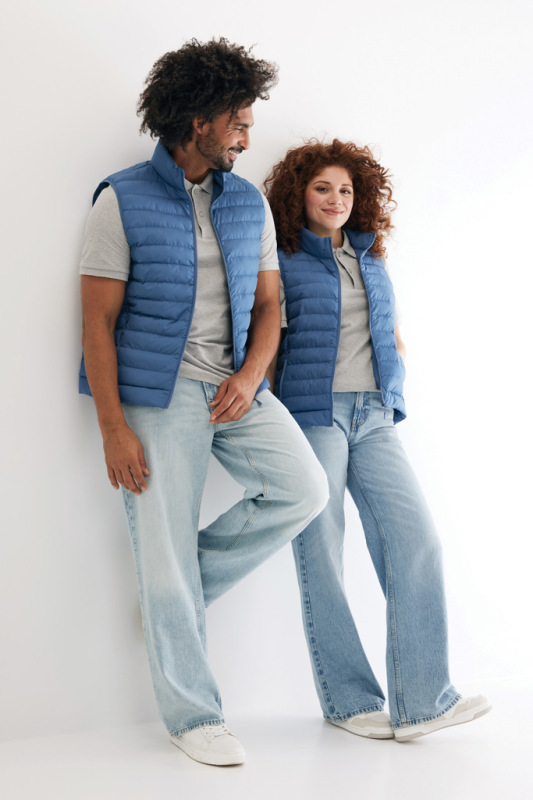 Pánska vesta IQONIQ Meru z recykl. polyesteru moon blue XXL 10