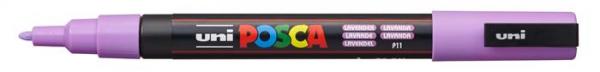 Dekoračný popisovač, 0,9-1,3 mm, UNI "Posca PC-3M", levanduľová