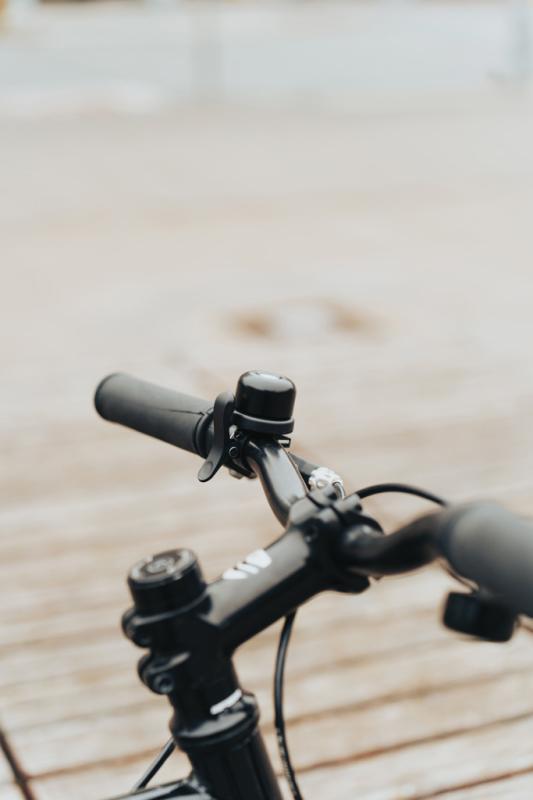 Zvonček na bicykel s lokátorom Pedalfinder čierna 10
