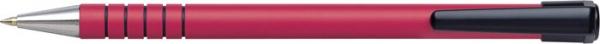 Guľôčkové pero, 0,7 mm, stláčací mechanizmus, PENAC "RB-085B", červené