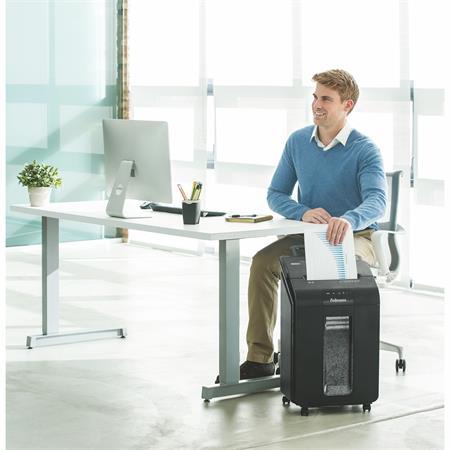 Skartovací stroj, mini konfety, 90 listov, FELLOWES "AutoMax™ 100M" 6