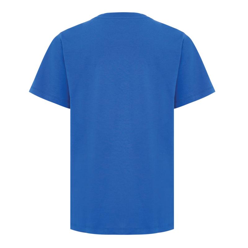 Detské tričko IQONIQ Koli z recykl. bavlny kráľovská modrá 7-8r (122-128cm) 2