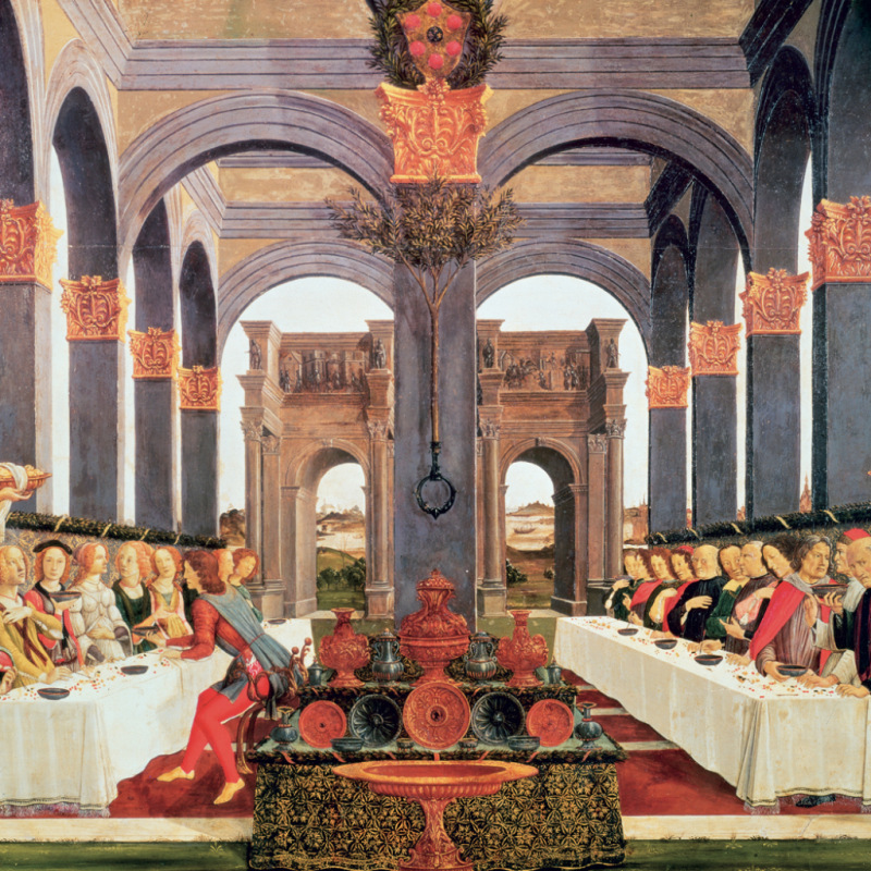 NOTIQUE Poznámkový kalendár Sandro Botticelli 2027, 30 x 30 cm 8