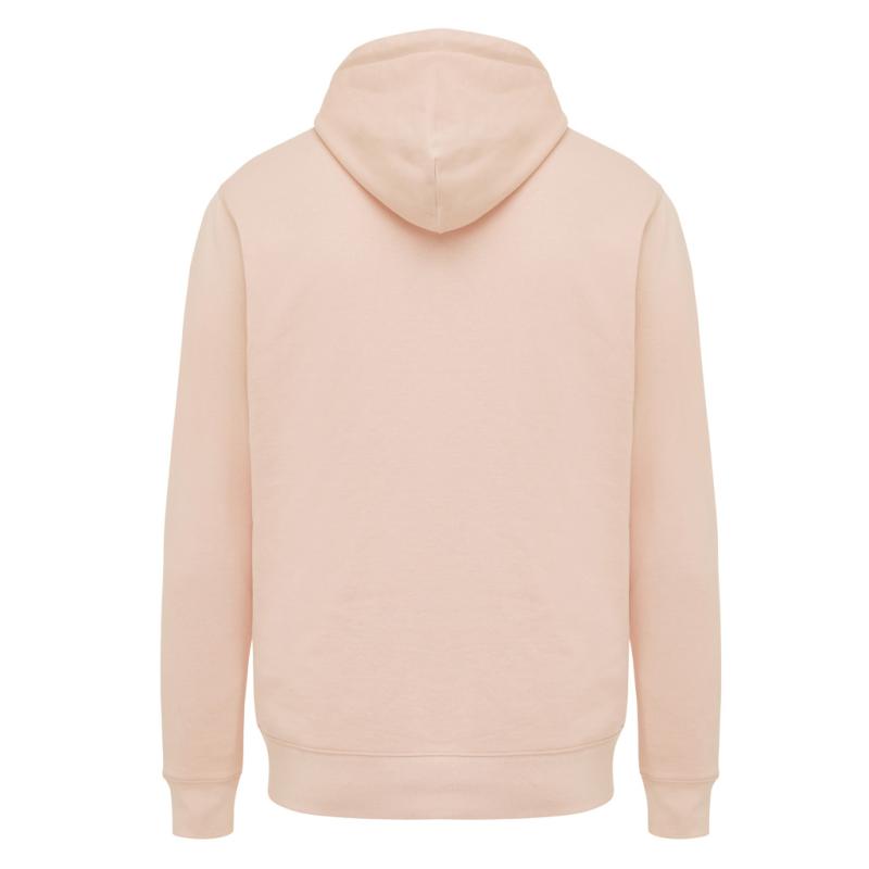 Ľahká mikina s kapucňou IQONIQ Rila z recykl. bavlny peach nectar XXL 2
