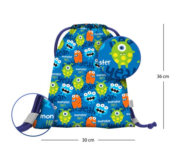 BAAGL Predškolské vrecko Monsters 2