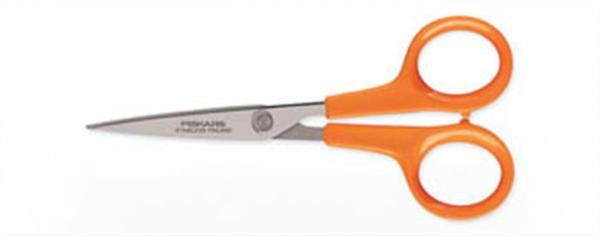 Nožnice, krajčírske, 13 cm, FISKARS "Classic", oranžová 1