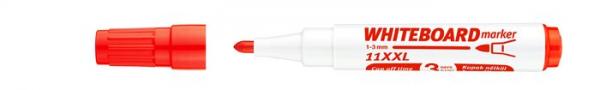 Popisovač na tabule a flipchartové tabule, 1-3 mm, kužeľový hrot, ICO "Plan 11 XXL", červe 1