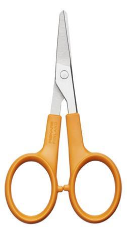 Nožnice, manikúrové, 10 cm, rovné, FISKARS "Classic", oranžová 1
