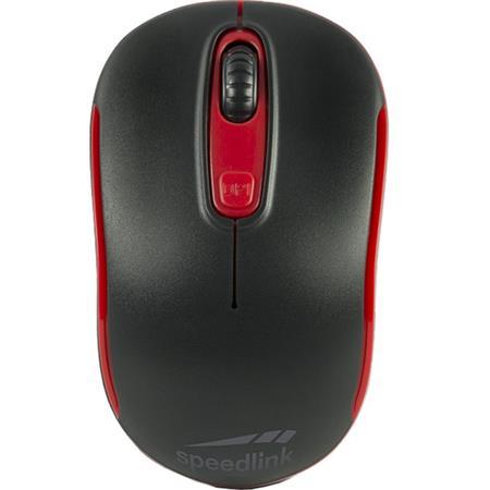Myš, bezdrôtová, optická, USB, SPEEDLINK "Ceptica", čierna a červená 1