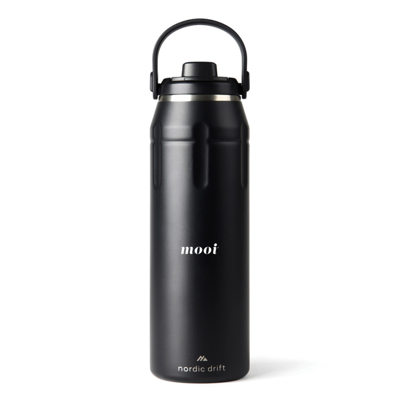 Nordic Drift Trail RCS Izolovaná športová fľaša 940 ml čierna 8