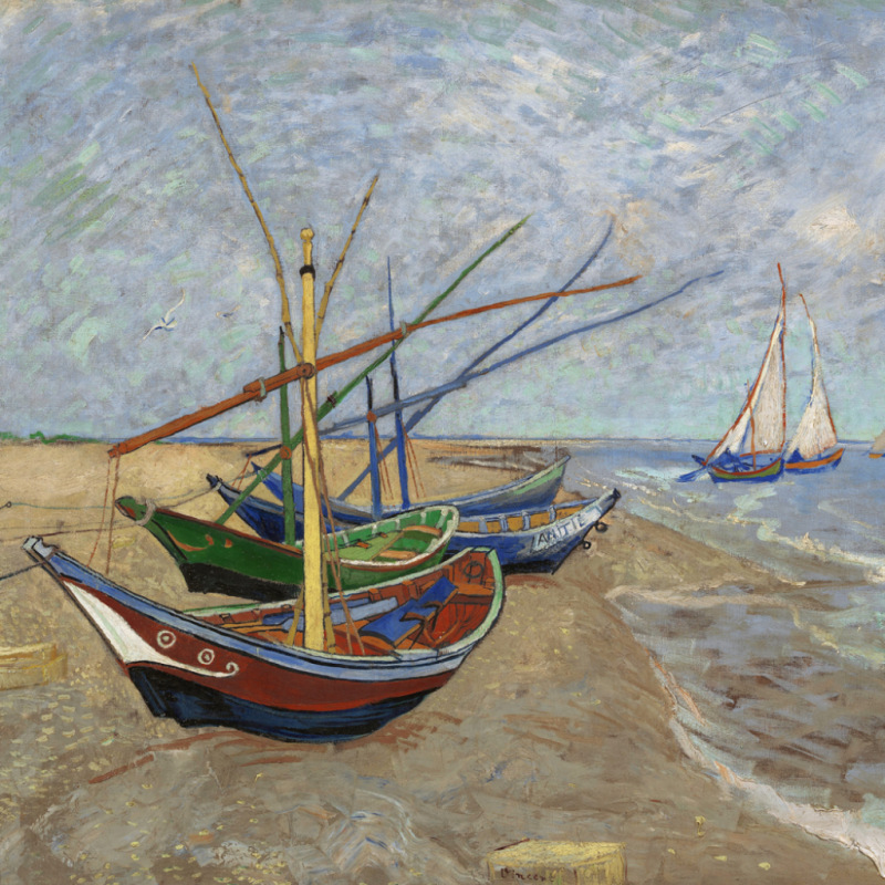 NOTIQUE Poznámkový kalendár Vincent van Gogh 2027, 30 x 30 cm 7