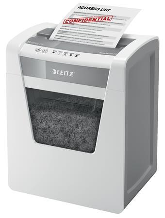Skartovací stroj, mikrokonfety, 10 listov, LEITZ "IQ Office P5" 10