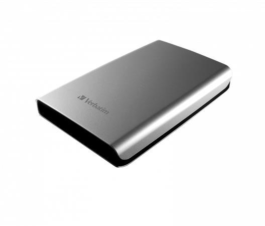 2,5" HDD (pevný disk), 1TB, USB 3.0, VERBATIM, strieborný 3