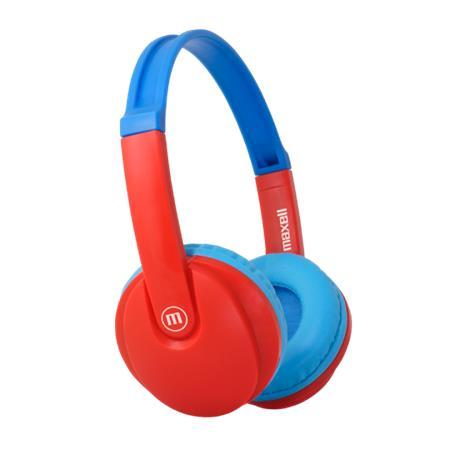 Náhlavné slúchadlá, detský rozmer, bezdrôtové, Bluetooth, s mikrofónom, MAXELL "HP-BT350",