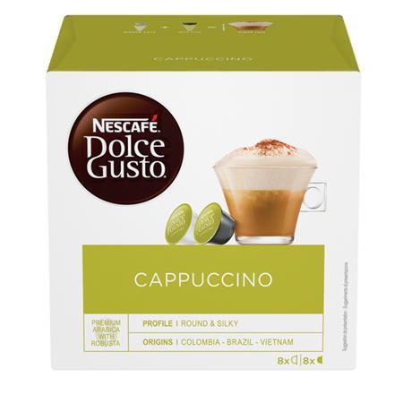 NESCAFE Kávové kapsuly, 16 ks,  NESCAFÉ "Dolce Gusto Cappuccino" 1