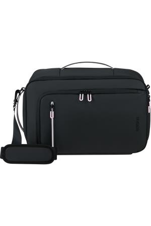 Cestovná taška, kabínová veľkosť, 21 l, 3 in 1, AMERICAN TOURISTER "Puffypop", čierna