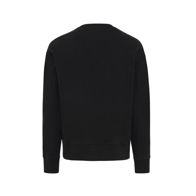 Mikina IQONIQ Kruger relaxed fit z recykl. bavlny čierna XXXL 2