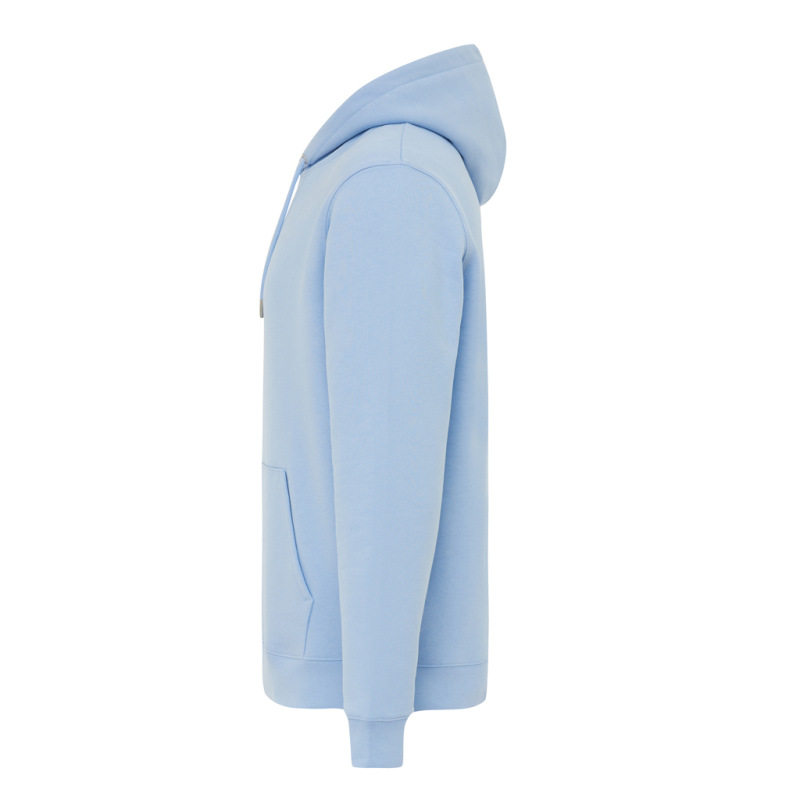 IQONIQ Joshua Unisex mikina s kapucňou z rec. bavlny sky blue XXXL 2