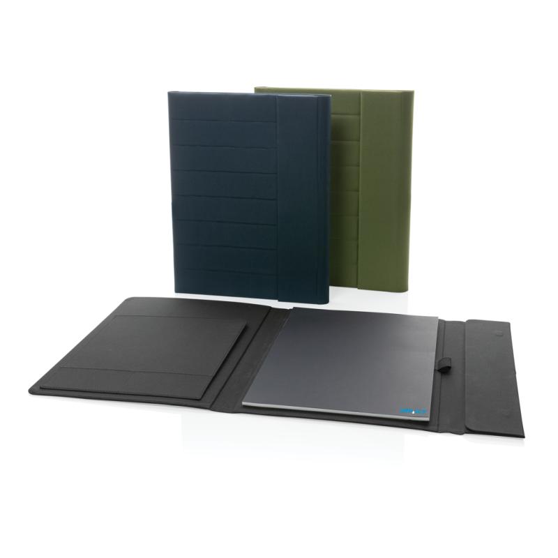 Portfólio A4 s magnetickým zapínaním Impact z RPET AWARE™ zelená 10