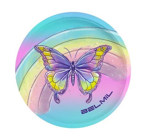 Nálepky, na suchý zips, k taškám Classy Plus, BELMIL "Rainbow Love" 4