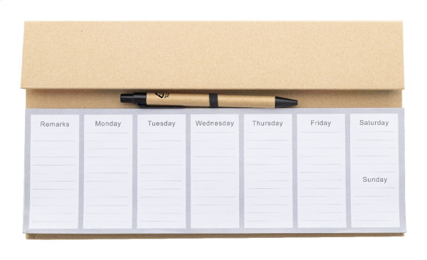 Weeknot týždenný stolný diár 3