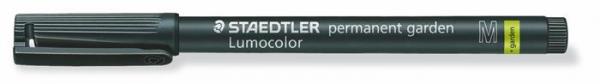Liehový popisovač, M, kužeľovitý, STAEDTLER "Lumocolor Garden", čierna