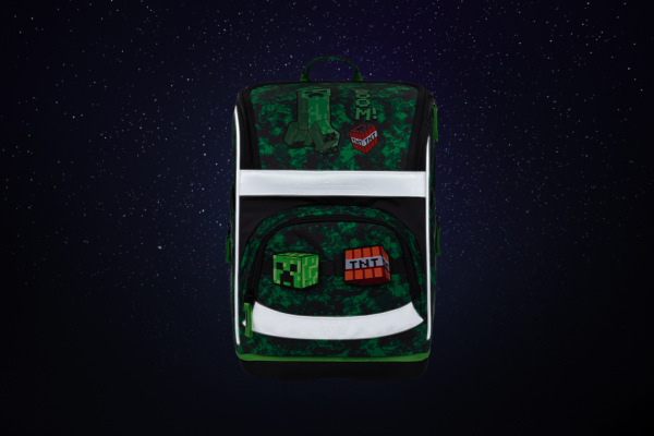 BAAGL Školská aktovka Zippy Plus Minecraft Boom 11